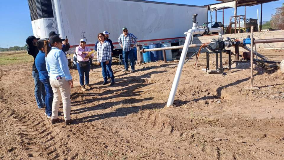 Entregan obras hidroagrícolas a productores de San Miguel de Horcasitas y Moctezuma 